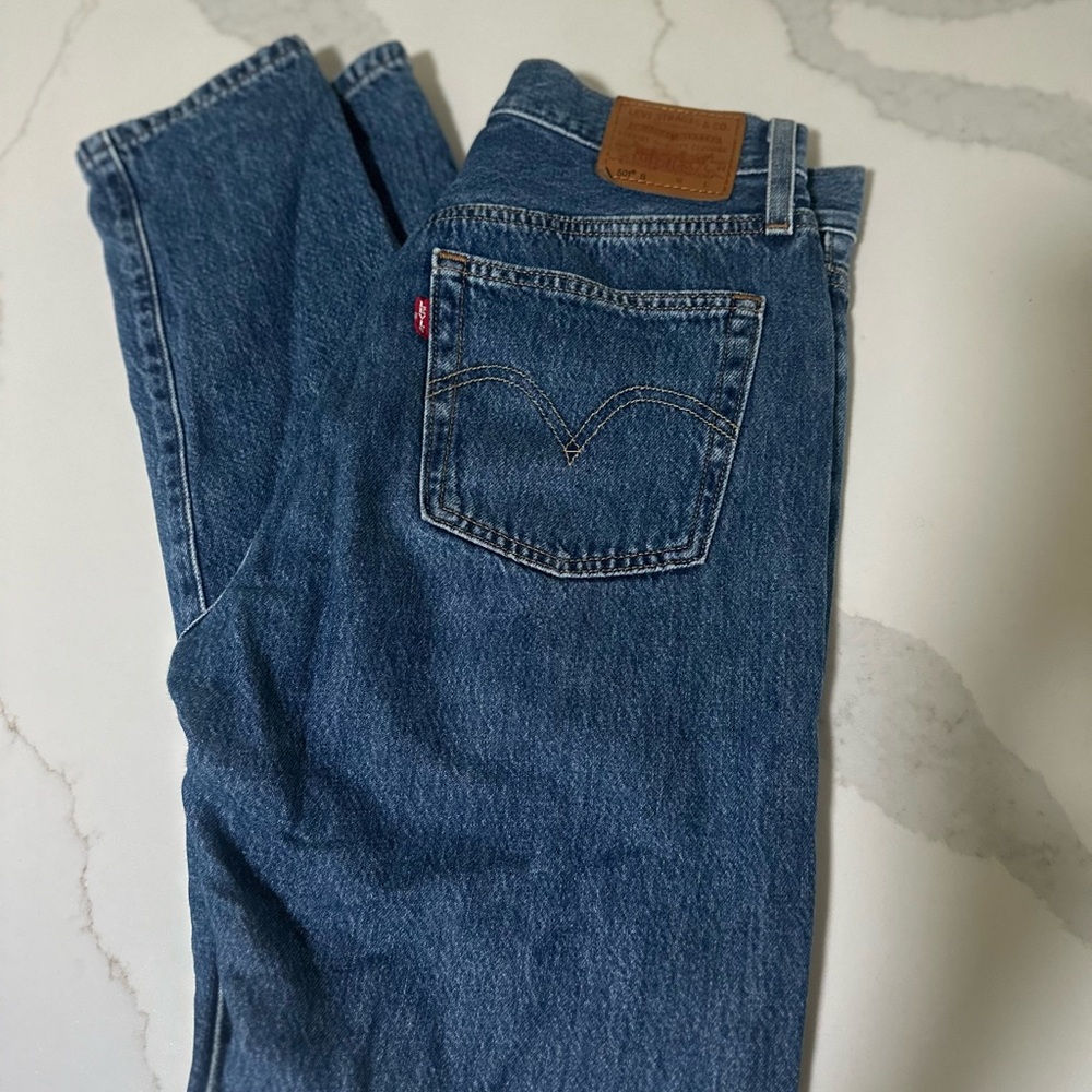 Levi's Blue Straight Jeans Classic Style